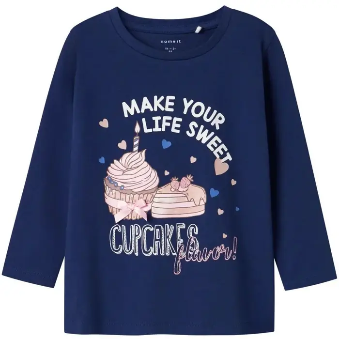 name it T-shirts a maniche lunghe 13246640-_blu Blu