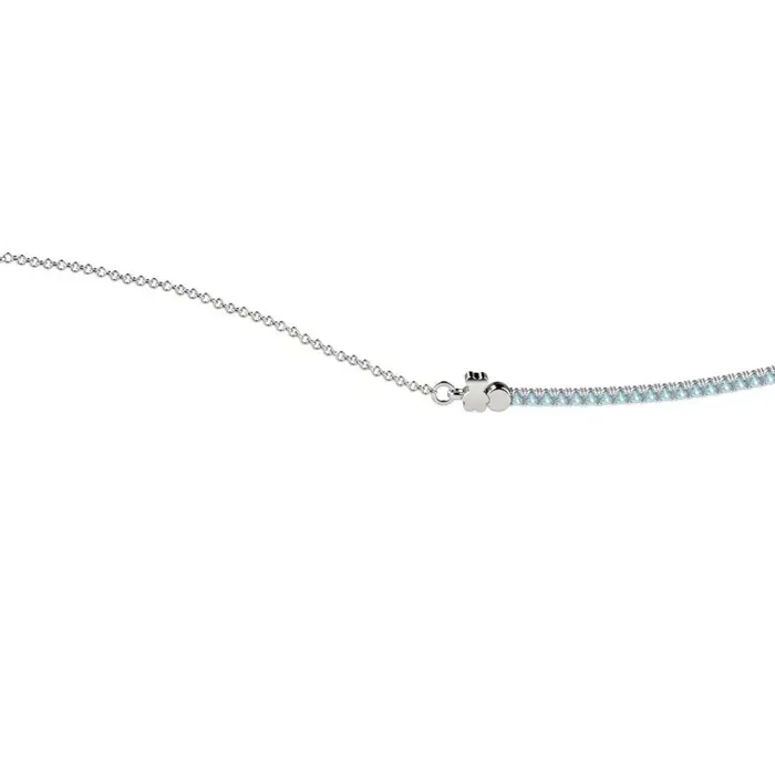 NANAN Bracciale Tennis Bimbo Arg 925 Azzurro