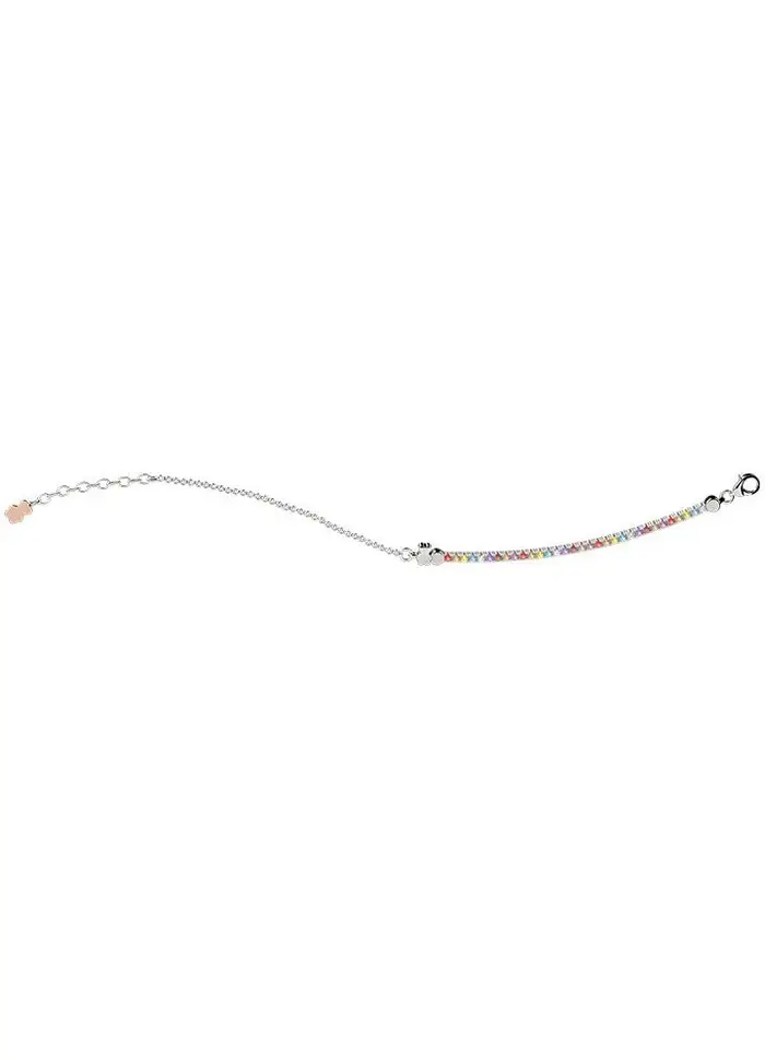 NANAN Bracciale Tennis Bimbo Arg 925 Rainbow