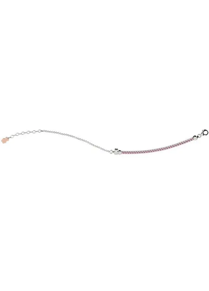 NANAN Bracciale Tennis - Bimbo Argento 925