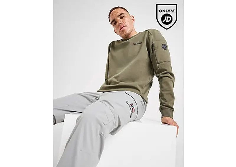 Napapijri Belk Crew Sweatshirt, Olive