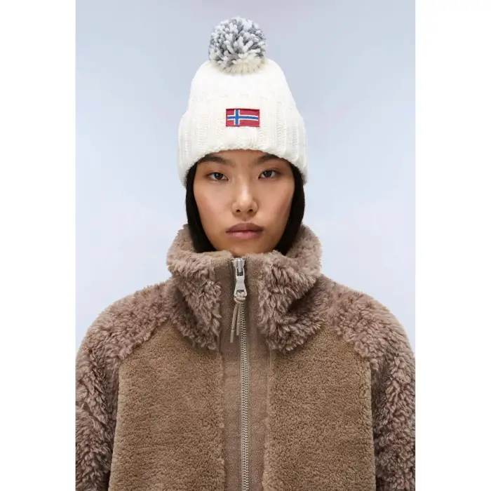 Napapijri Berretto da donna Semiury Beige