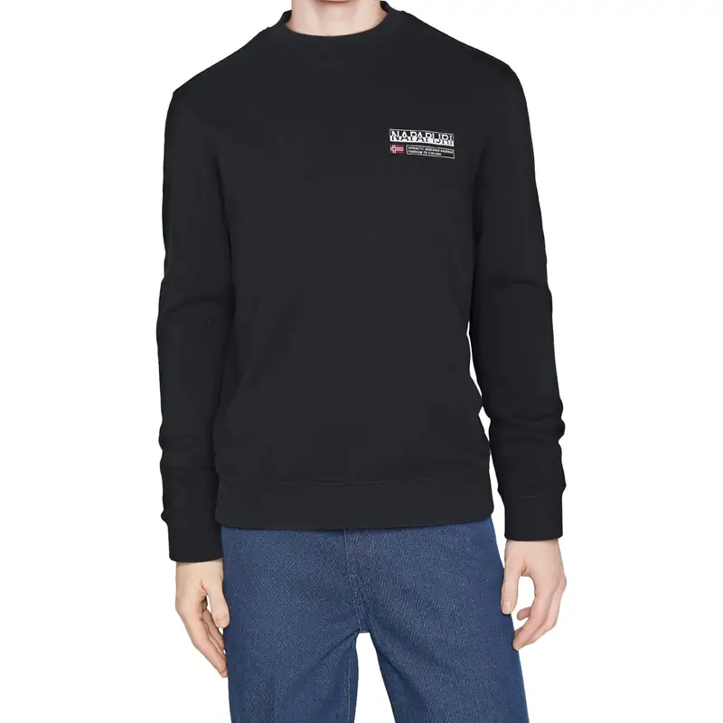 Napapijri Felpa B-Kasba C da uomo | Nero