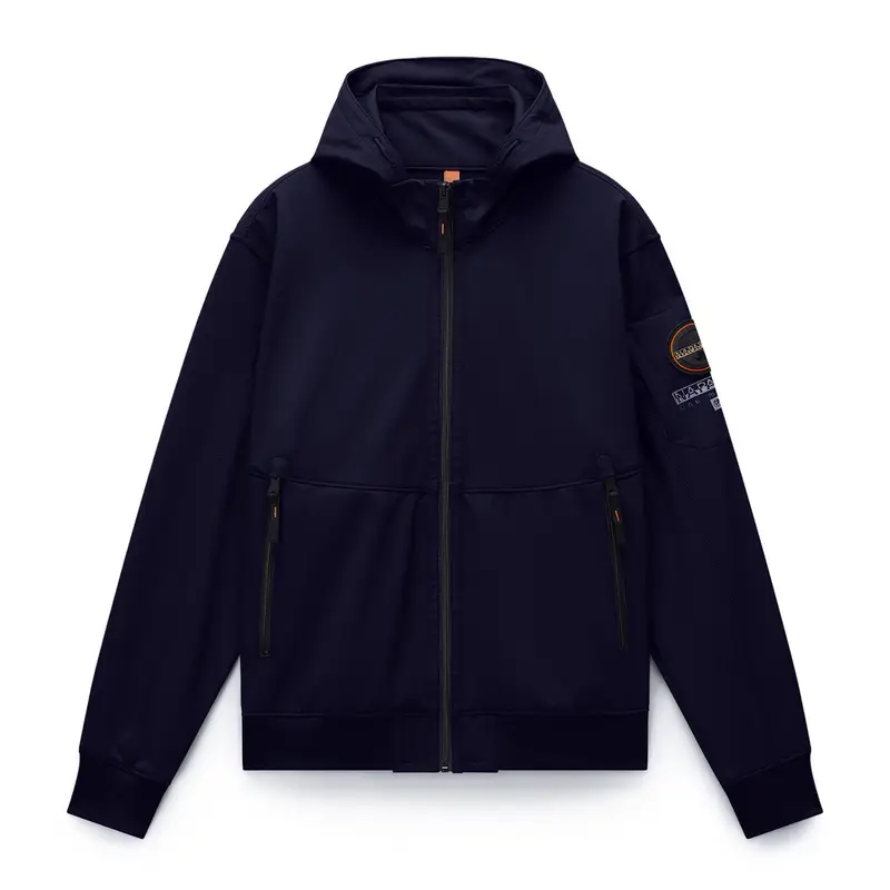 Napapijri GIACCA CON CAPPUCCIO MELVILLE Blu