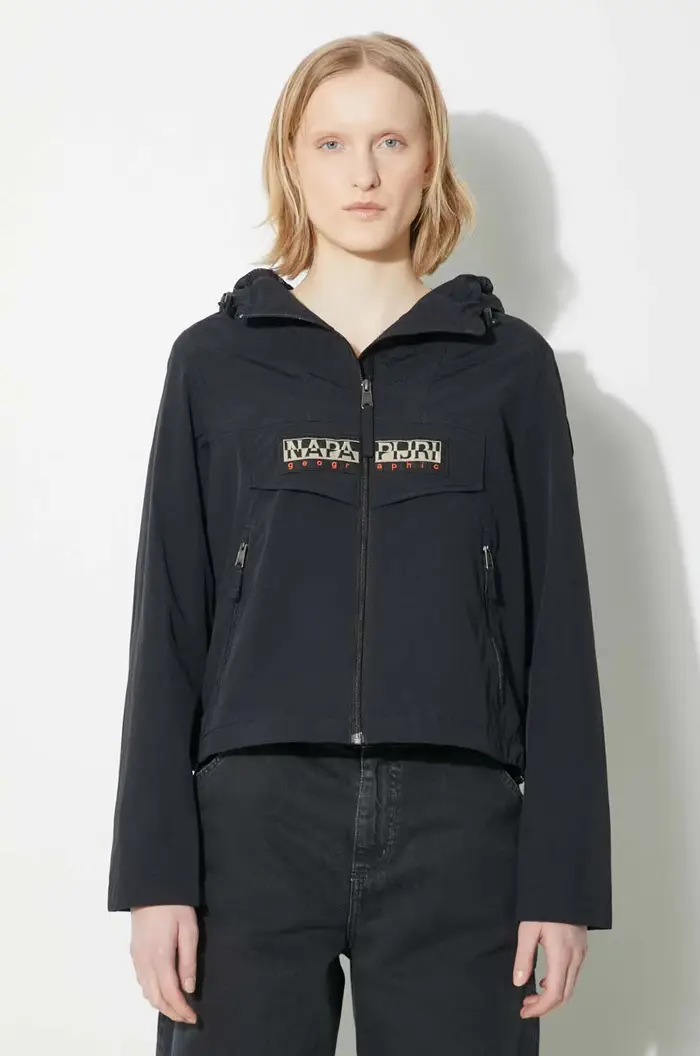 Napapijri giacca Rainforest Op W Blu navy