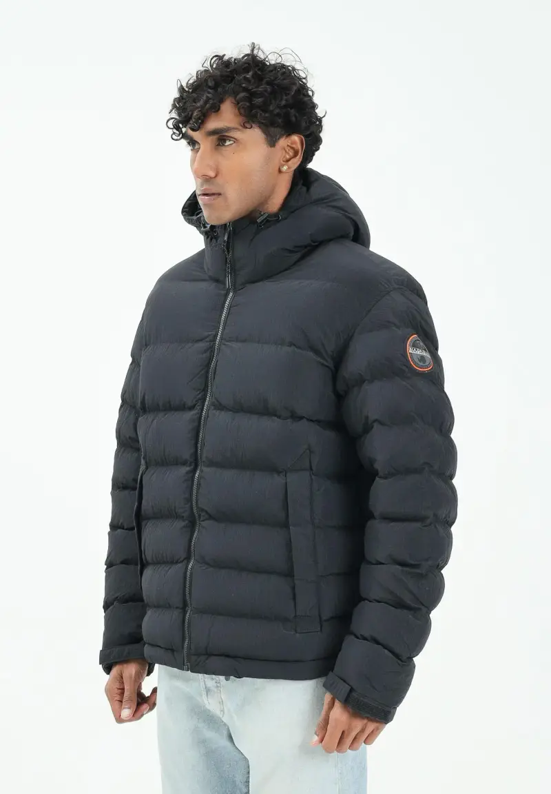 Piumino Terez nero da uomo