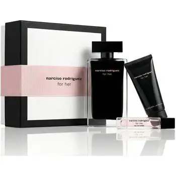 Narciso Rodriguez for Her EDT kit 100 ml, lozione corpo 50 ml e miniatura EDT 10 ml 100ml