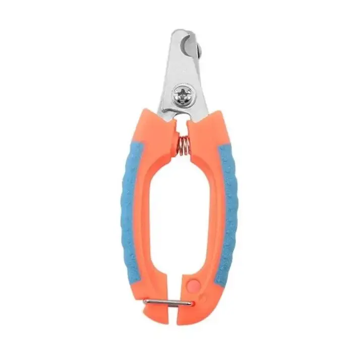 professionale per cani da compagnia per animali domestici in acciaio inossidabile Forbici per toelettatura per animali Gatti arancione