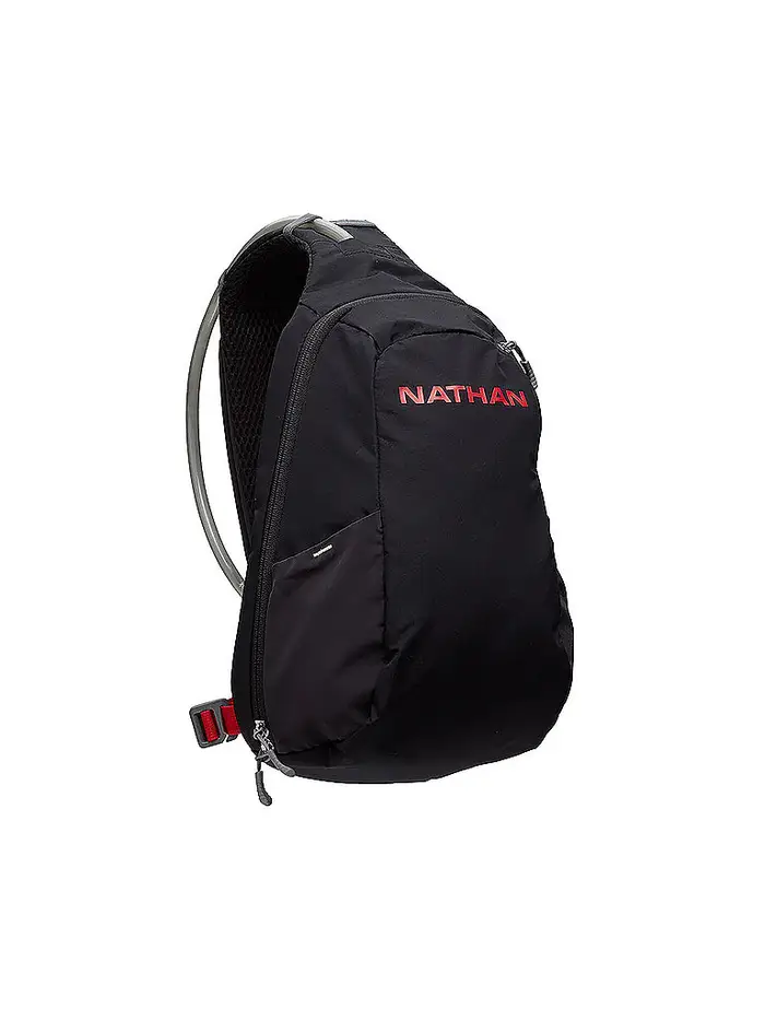 Nathan Zaino da corsa Limitless Run Sling 8L nero
