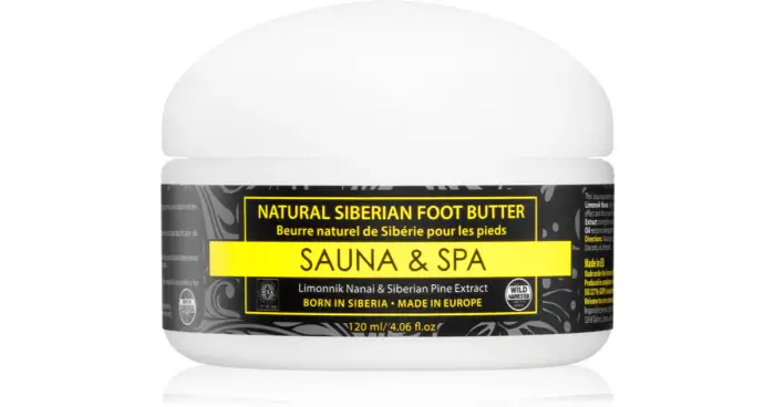 Natura siberica Crema per i piedi Sauna-Spa 1un