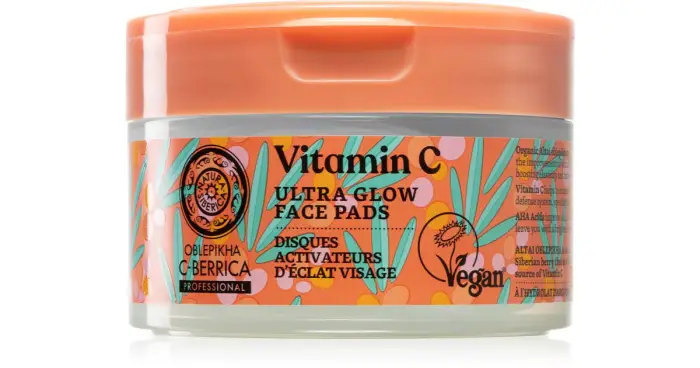 Natura siberica Cuscinetti viso ultra luminosi 35 g