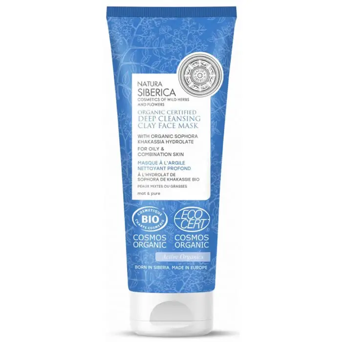 Natura siberica Maschera Viso all Argilla Detergente Profonda 75ml