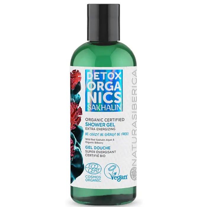 Natura siberica Sakhalin Gel Doccia Extra Energizzante Certificato Biologico 260ml