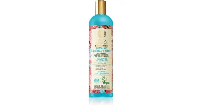 Natura siberica Schizandra Ginseng e Biotina shampoo Professional 400ml