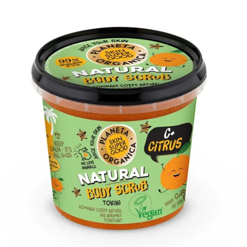 Natura siberica Scrub Corpo Naturale Super Buono C Agrumi 360ml