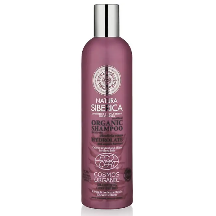 Natura siberica Shampoo Biologico Certificato Color illuminante e rivitalizzante 400ml