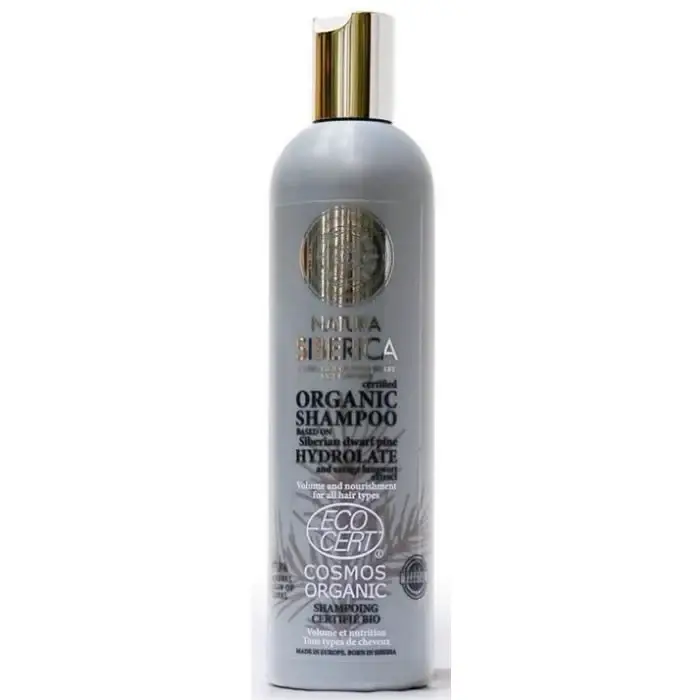 Natura siberica Shampoo Biologico Certificato Volume e nutriente 400ml