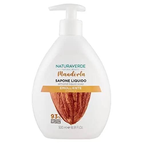 Naturaverde Natural Beauty - Sapone Liquido Aloe Vera, Sapone Mani Idratante, Ingredienti di Origine Naturale, 500ml