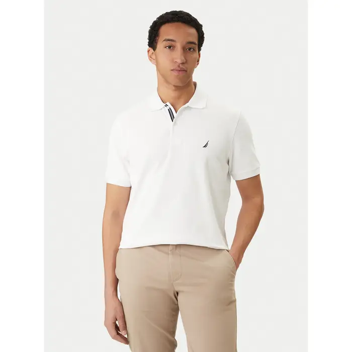 Nautica Polo Cabin NCCR0110 Bianco Classic Fit