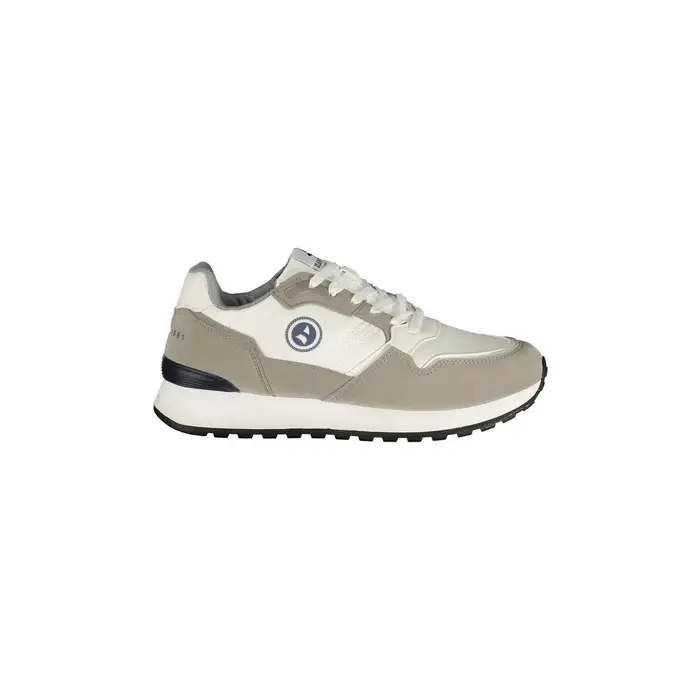 Navigare Sneakers Uomo Grigie Stampa Logo Grigio