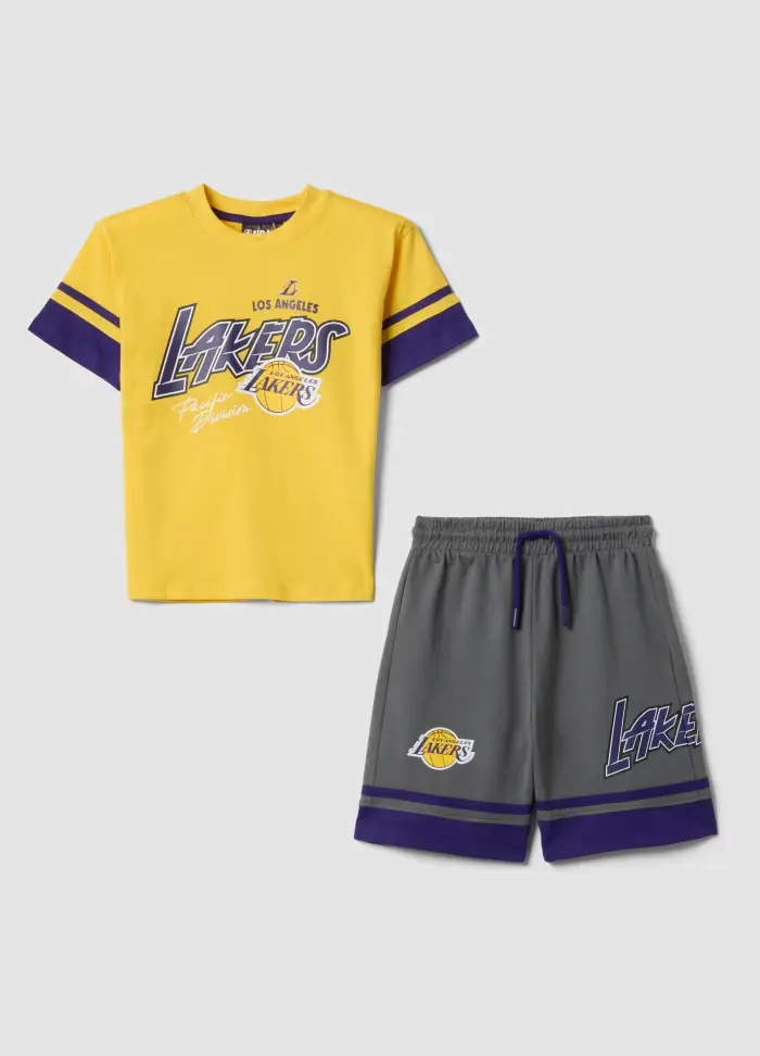 NBA T-shirt Bambino Grigio 5204381