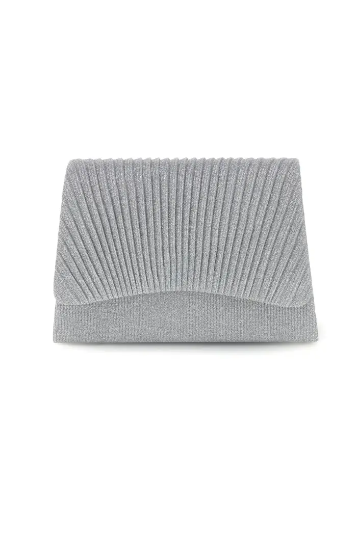 Pochette argento con glitter Nbg SERA/3534 [ARGENTO]