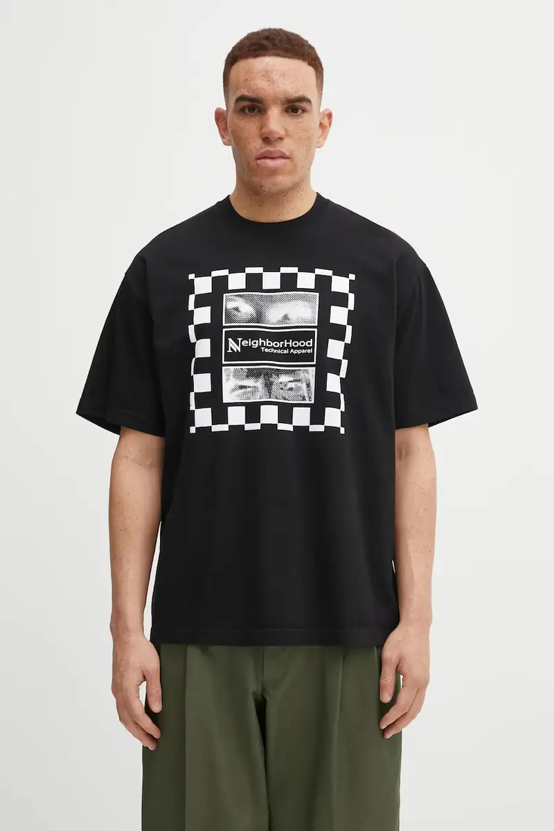 Neighborhood T-shirt Uomo Nero 3406773