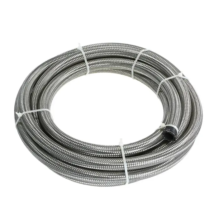 Neoglint AN-6 AN6 Tubo flessibile del carburante intrecciato in acciaio inossidabile Tubo del radiatore dell olio 3M 2m