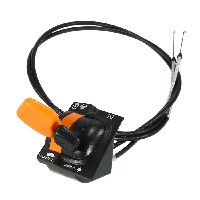 Neoglint Gruppo controllo cavo starter acceleratore AM140333 X300 Serie 500 040001+ 020001+ Adatto per John Deere nero