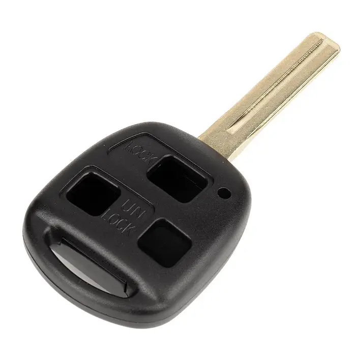 Guscio chiave telecomando sostitutivo a 3 pulsanti per Lexus IS200 GS300 LS200 RX300