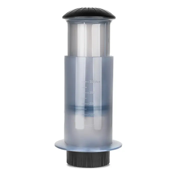 Neoglint Macchina per caffè manuale portatile con pressa per caffè ed espresso con carta da filtro per caffè da 50 pezzi trasparente