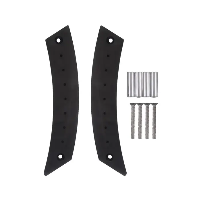 Neoglint Maniglie per porte Sostituzione della copertura protettiva della maniglia interna della porta per VW Beetle 1998-2010 nero