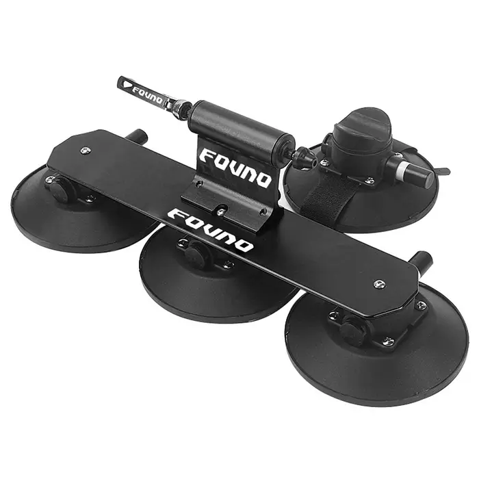 Neoglint Portabici da tetto con aspirazione per auto Portabici da tetto a ventosa a sgancio rapido in lega di alluminio per 1 For 1 bike