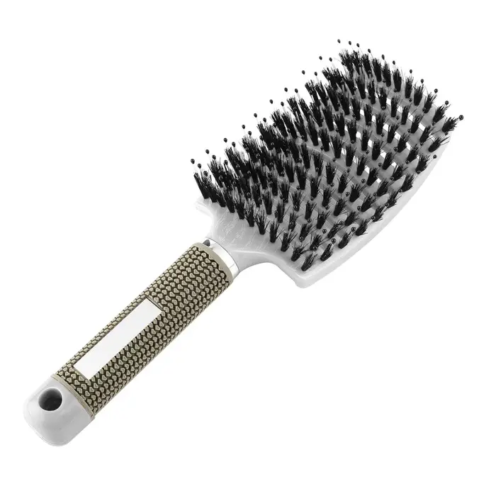 Neoglint Spazzola di sfiato per asciugare i capelli Spazzola districante per capelli Spazzola per capelli ondulati per grovigli corti e