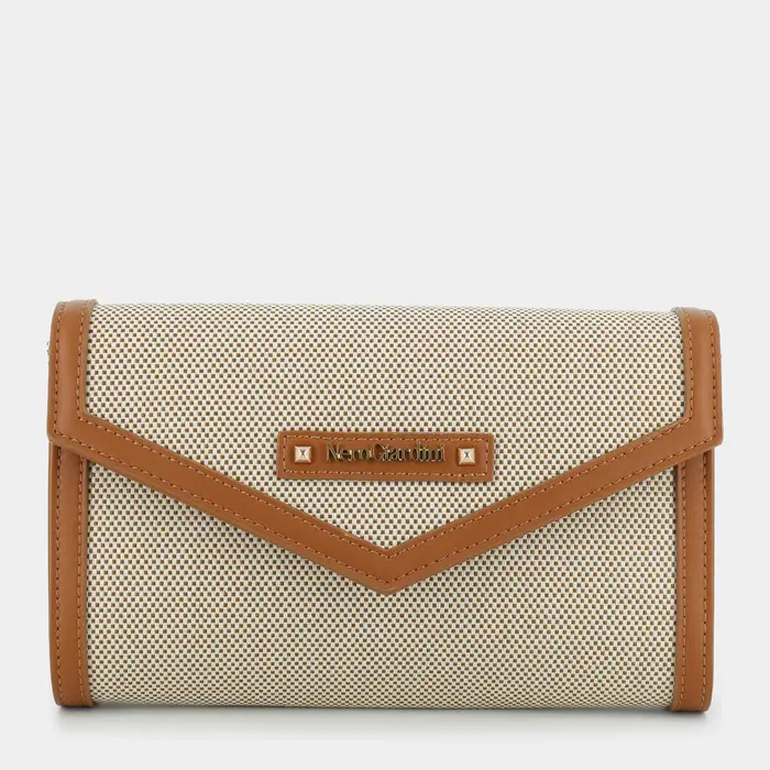 NERO GIARDINI Clutch Donna Marrone 4455235