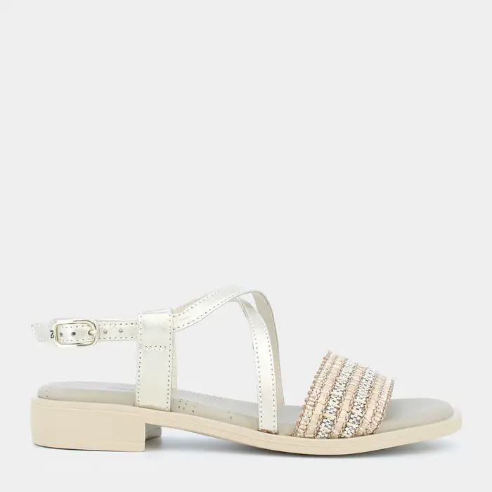 Sandali Nero Giardini da Donna, beige