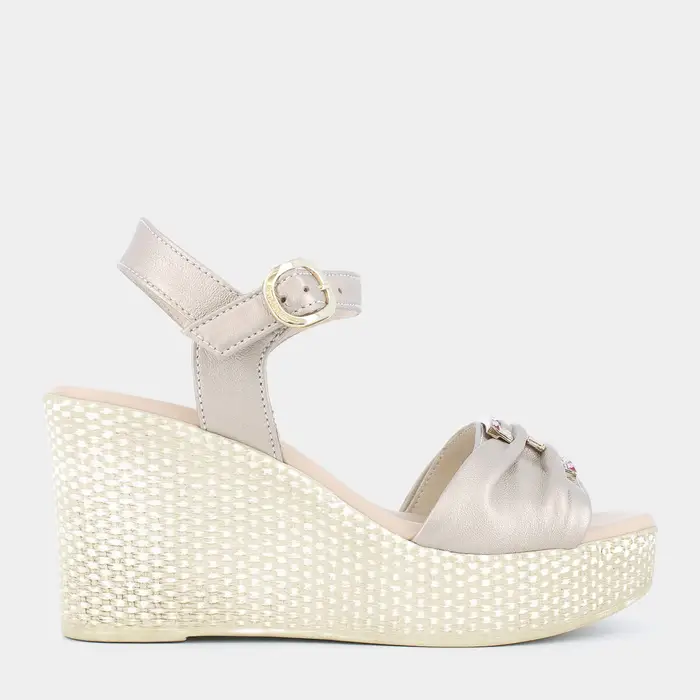 Sandali Nero Giardini da Donna, beige