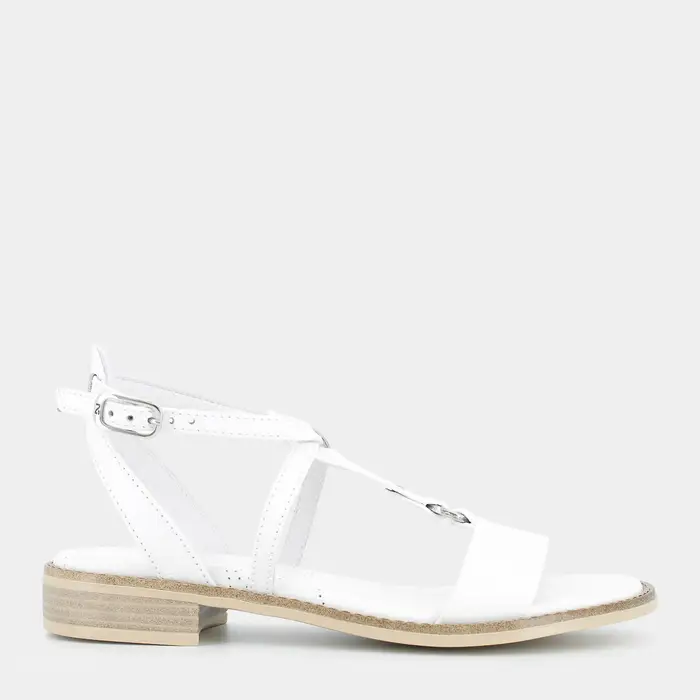Sandali Nero Giardini da Donna, bianco
