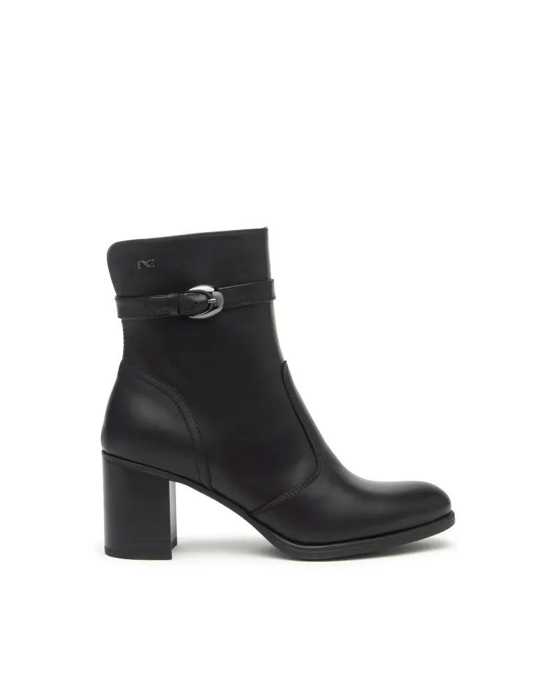 NERO GIARDINI tronchetti donna in pelle nero i513850d100