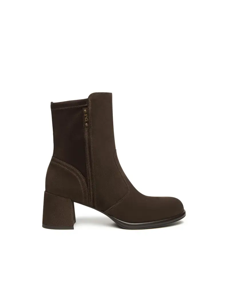 NERO GIARDINI tronchetti donna in suede t.moro i514311d300 MARRONE