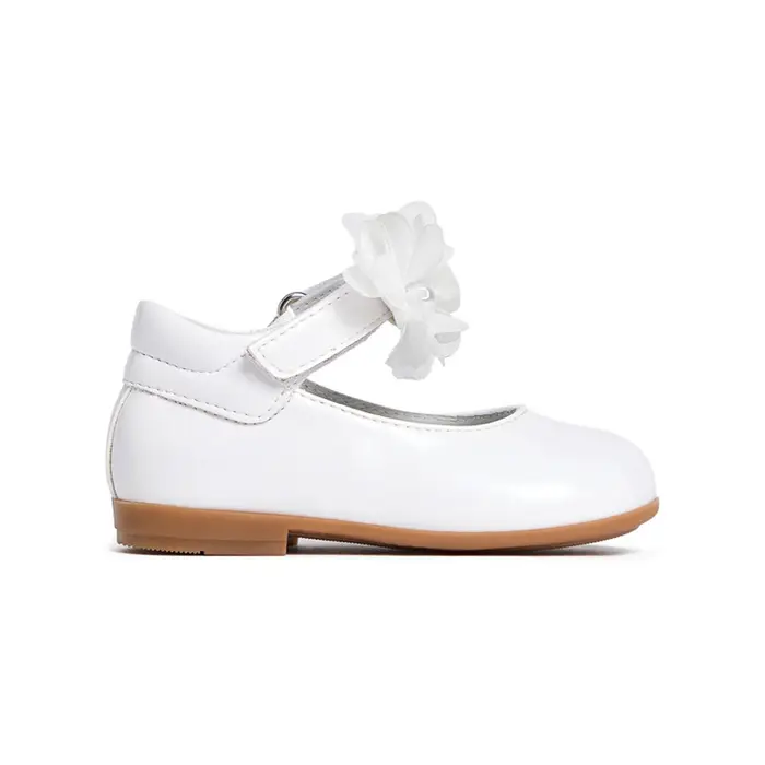 NeroGiardini Ballerine bambina Nero Giardini ballerina primo passo da cerimonia Bianco
