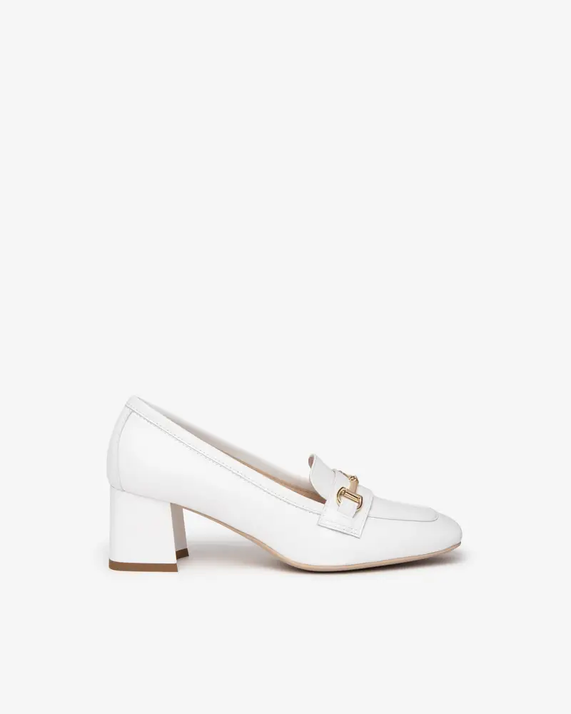 NERO GIARDINI Mocassini Donna Bianco 923706