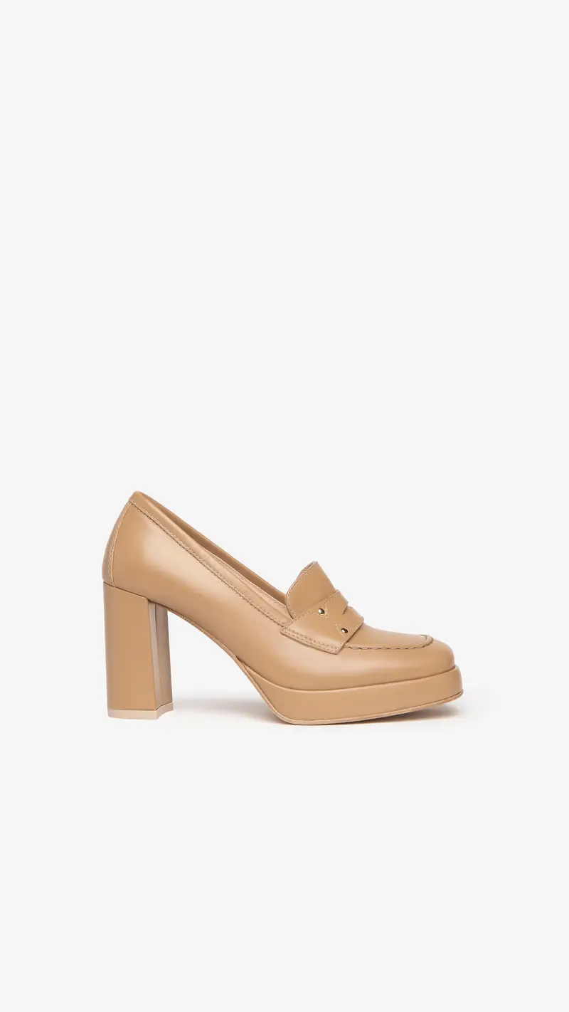 NERO GIARDINI Mocassini Donna Marrone 1301978