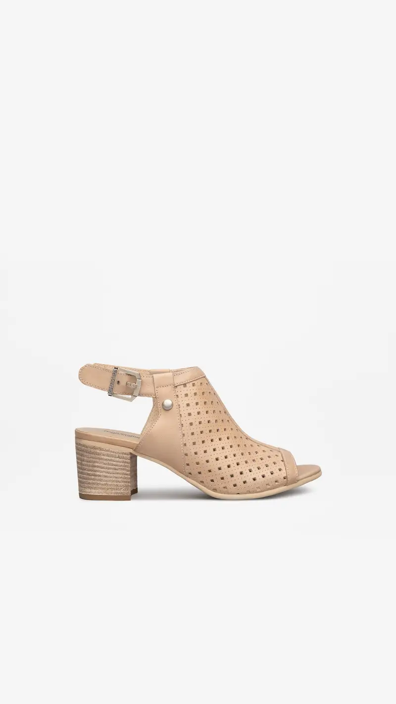 NeroGiardini Outlet Sandali Donna in Pelle - Beige
