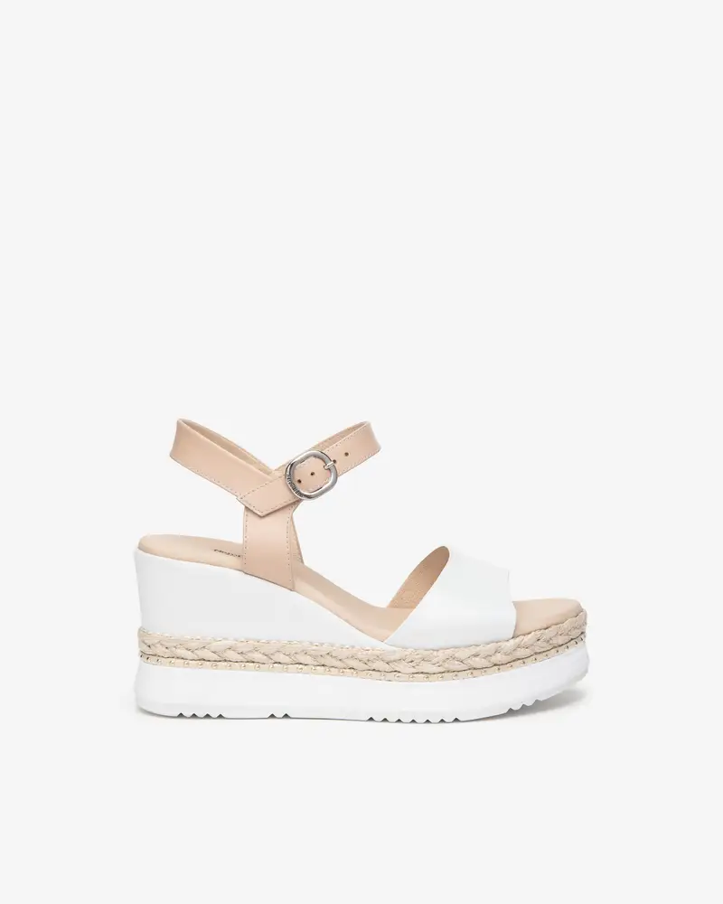NeroGiardini Outlet Sandali Donna in Pelle - Bianco