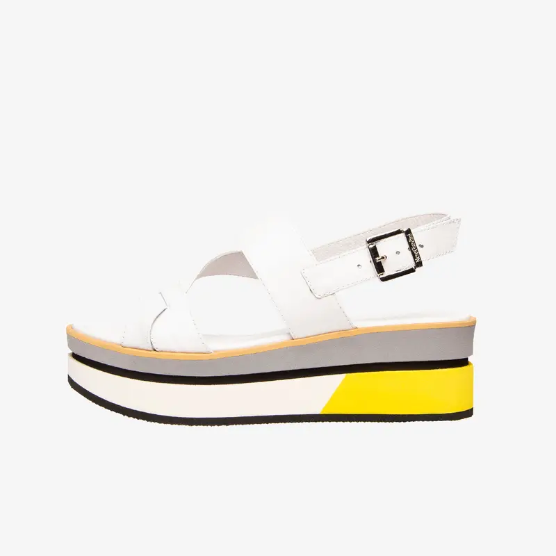 NeroGiardini Outlet Sandali Donna in Pelle - Bianco