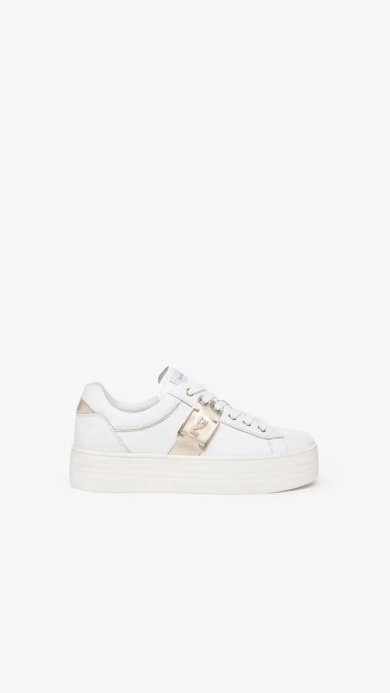 NeroGiardini Outlet Sneakers Donna in Pelle - Bianco