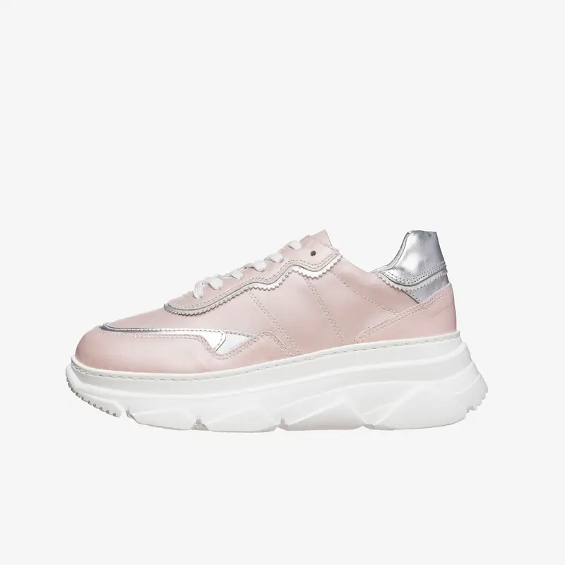 NeroGiardini Outlet Sneakers Donna in Pelle e Materiale Tecnico - Rosa