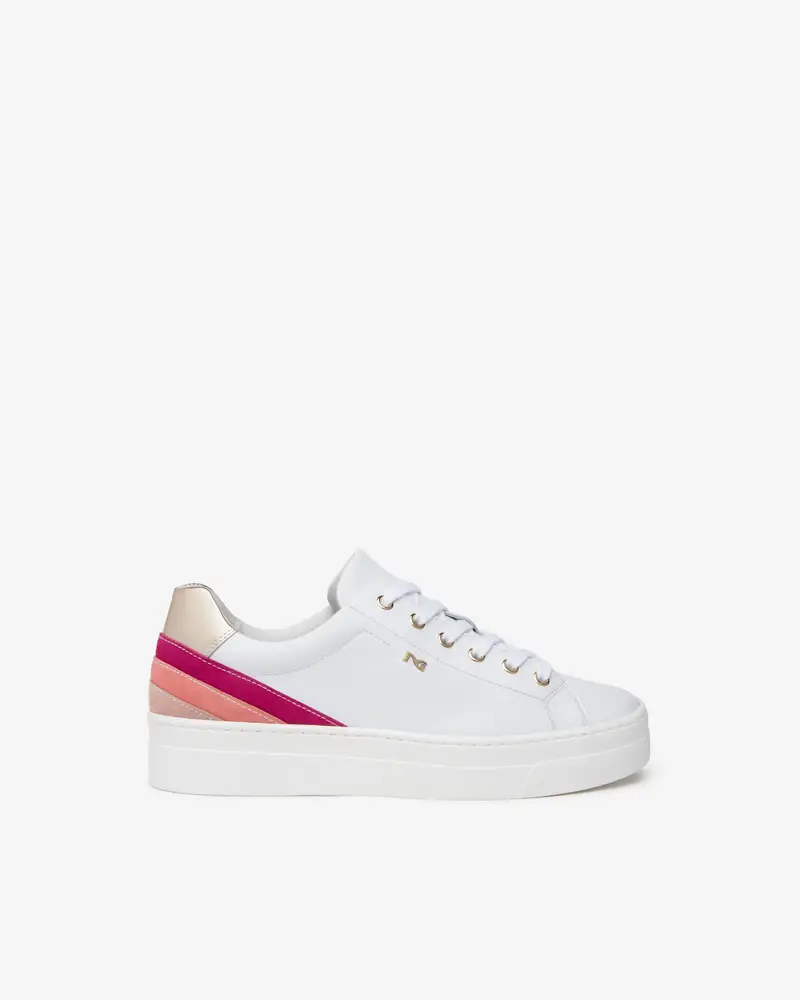 NeroGiardini Outlet Sneakers Donna in Pelle e Suede - Bianco