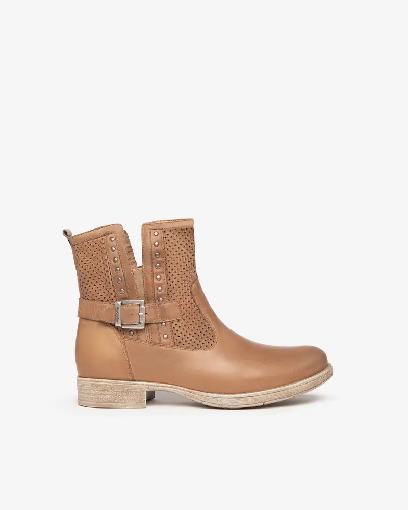 NeroGiardini Outlet Stivaletti Donna in Pelle - Marrone